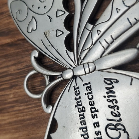 Pendant monarch butterfly a granddaughter is a special blessing prism crystal - Picture 4 of 4